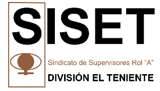SISET · Sindicato de Supervisores Rol "A", División El Teniente